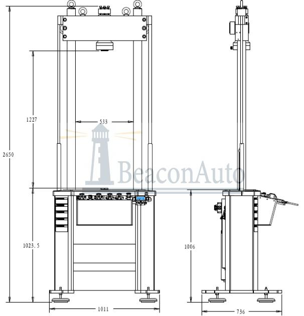 【技術指標】鎖扣帶袢鈦板動態拉伸疲勞試驗機